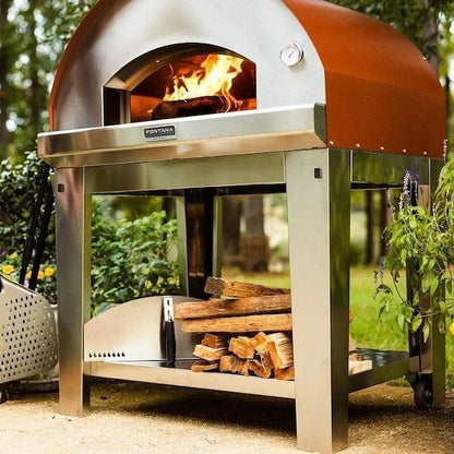 Fontana Forni Marinara Wood-Fired Pizza Oven – Anthracite – FTMARIN-A