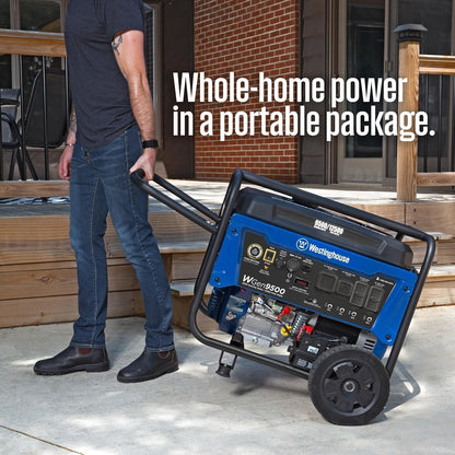 Westinghouse 9500 Peak Watt Home Backup Portable Gas Powered Generator